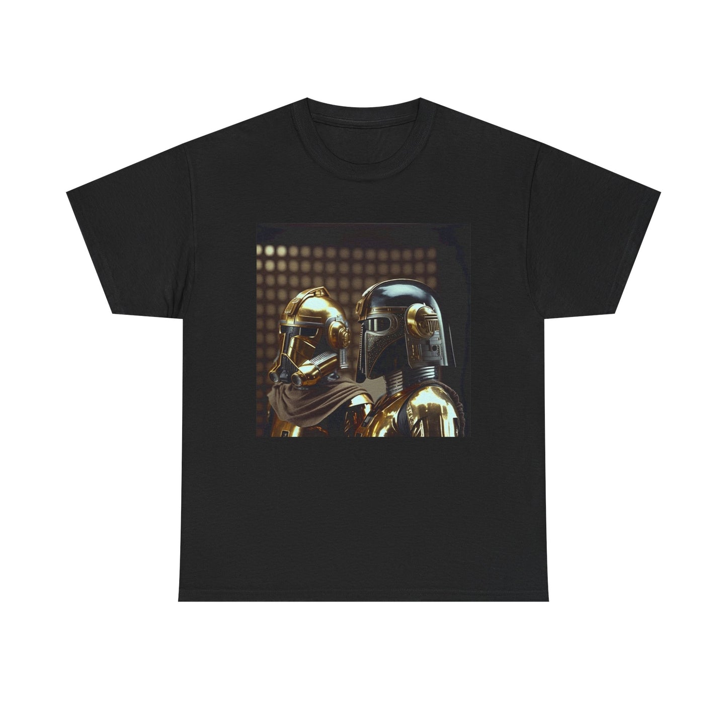 Daft Punk Band Tshirt EDM Techno Tour Merch Unisex Heavy Cotton Tee Star wars