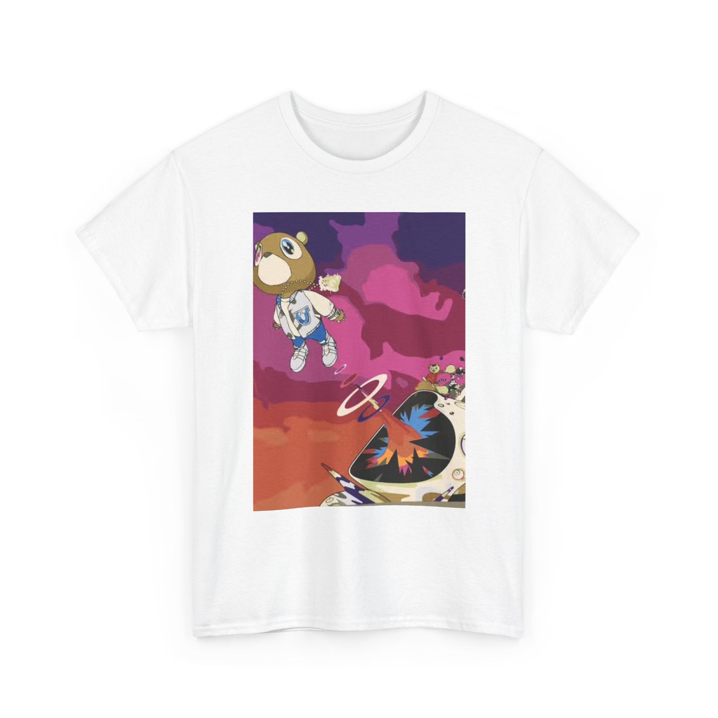 Kanye Album Cover Graphic T Shirt Vintage Unisex Heavy Cotton Tee
