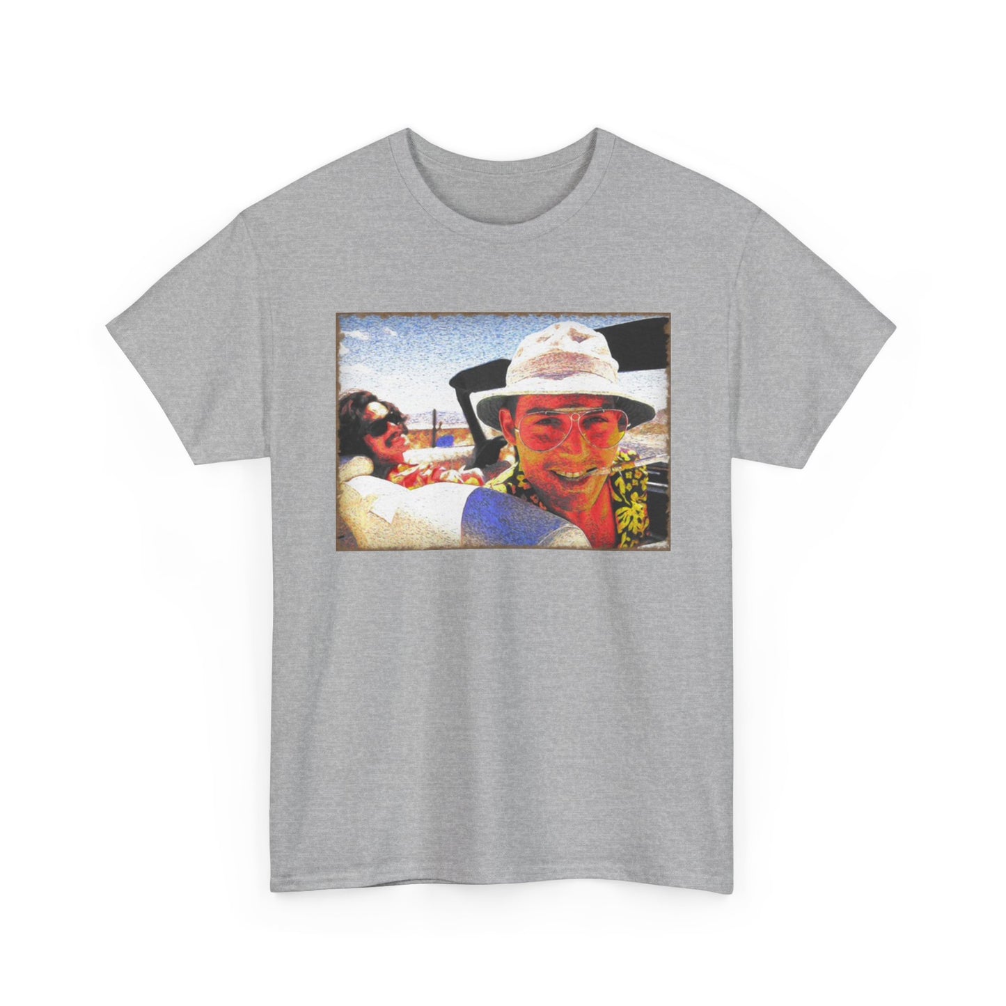 Fear And Loathing T Shirt BRAND NEW Apparel Unisex Heavy Cotton Tee