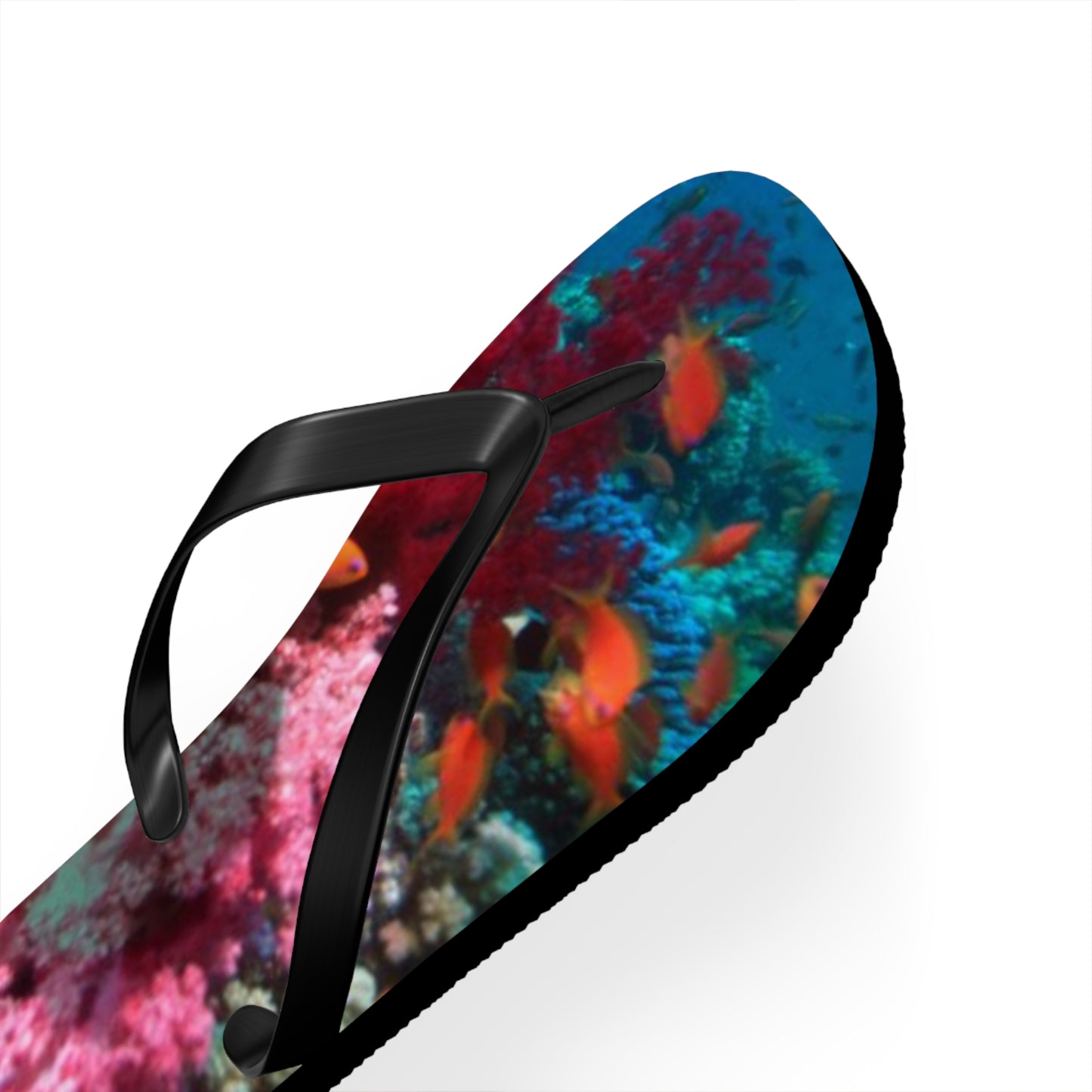 Tropical Fish Summer Sandals, Beach Shoes, Vacation Flip Flops, Pool Slides