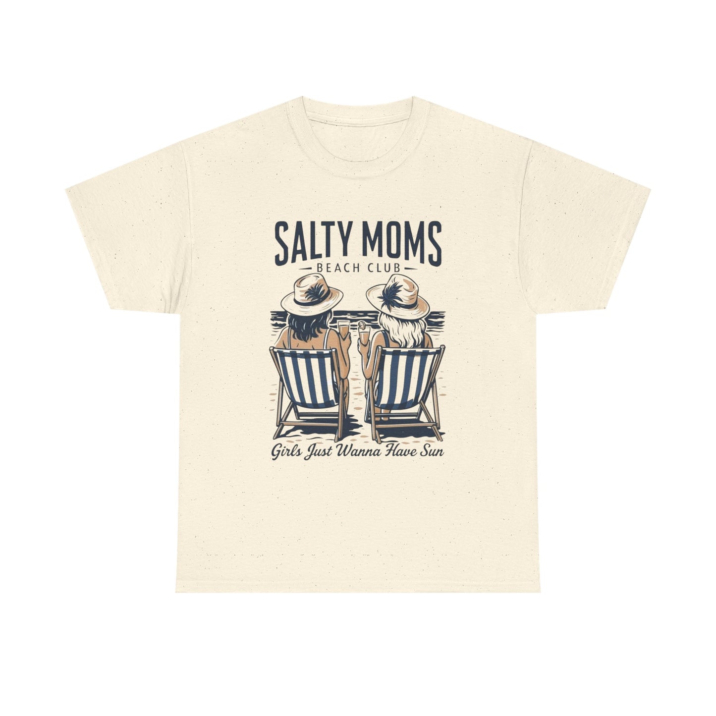 Salty Moms Beach Club Graphic T Shirt NEW ADULT