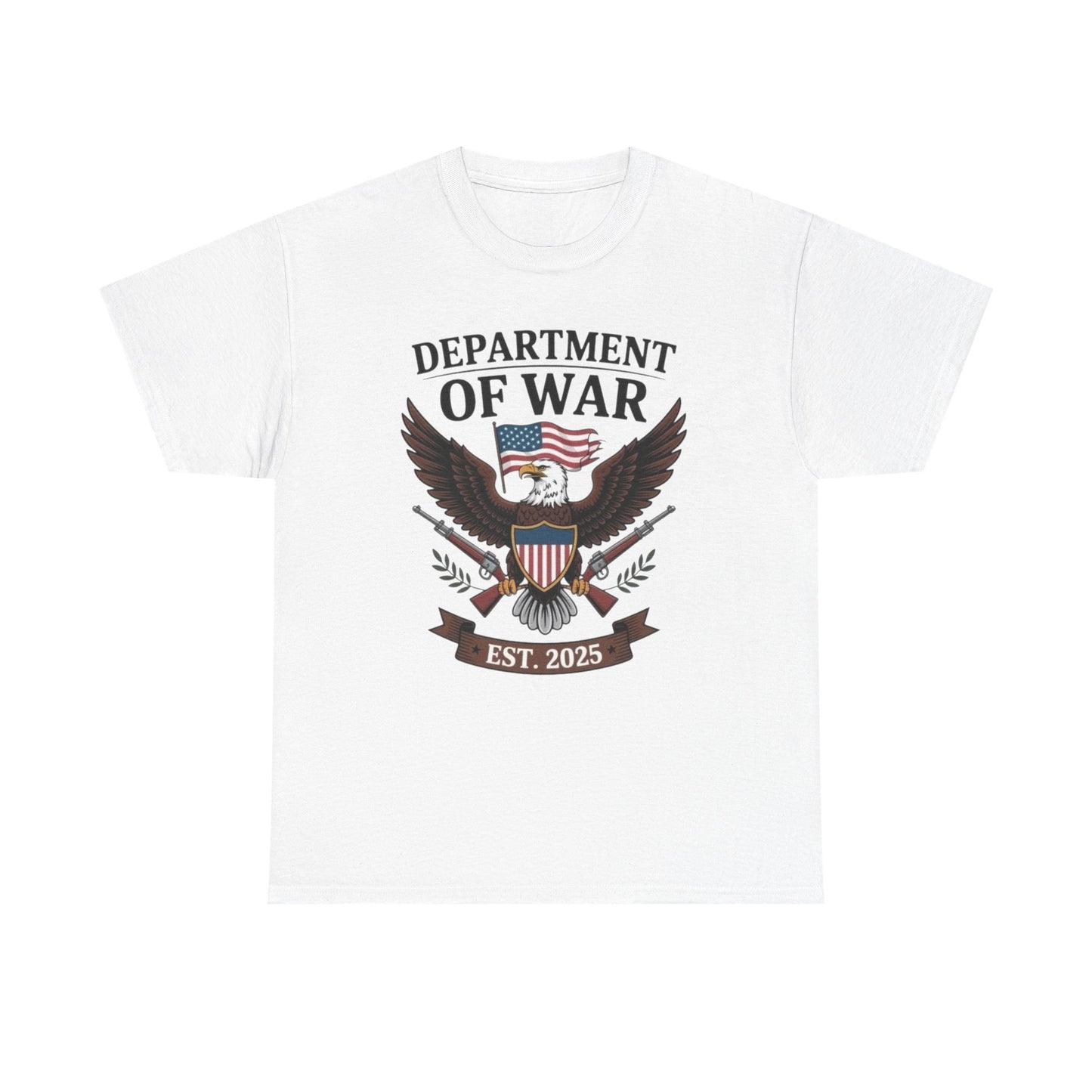 Department Of War Graphic T Shirt NEW ADULT Tee