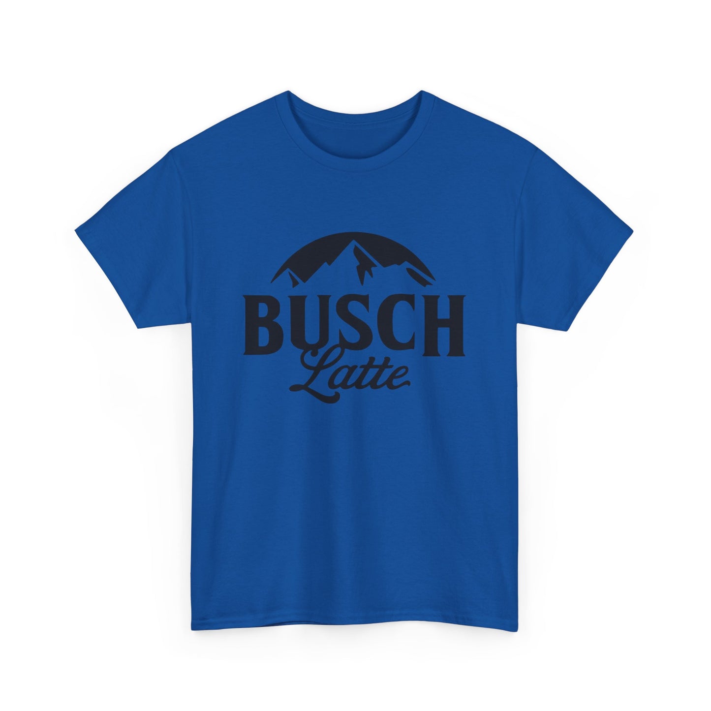Busch Latte Funny Beer Graphic T Shirt Unisex Heavy Cotton Tee NEW