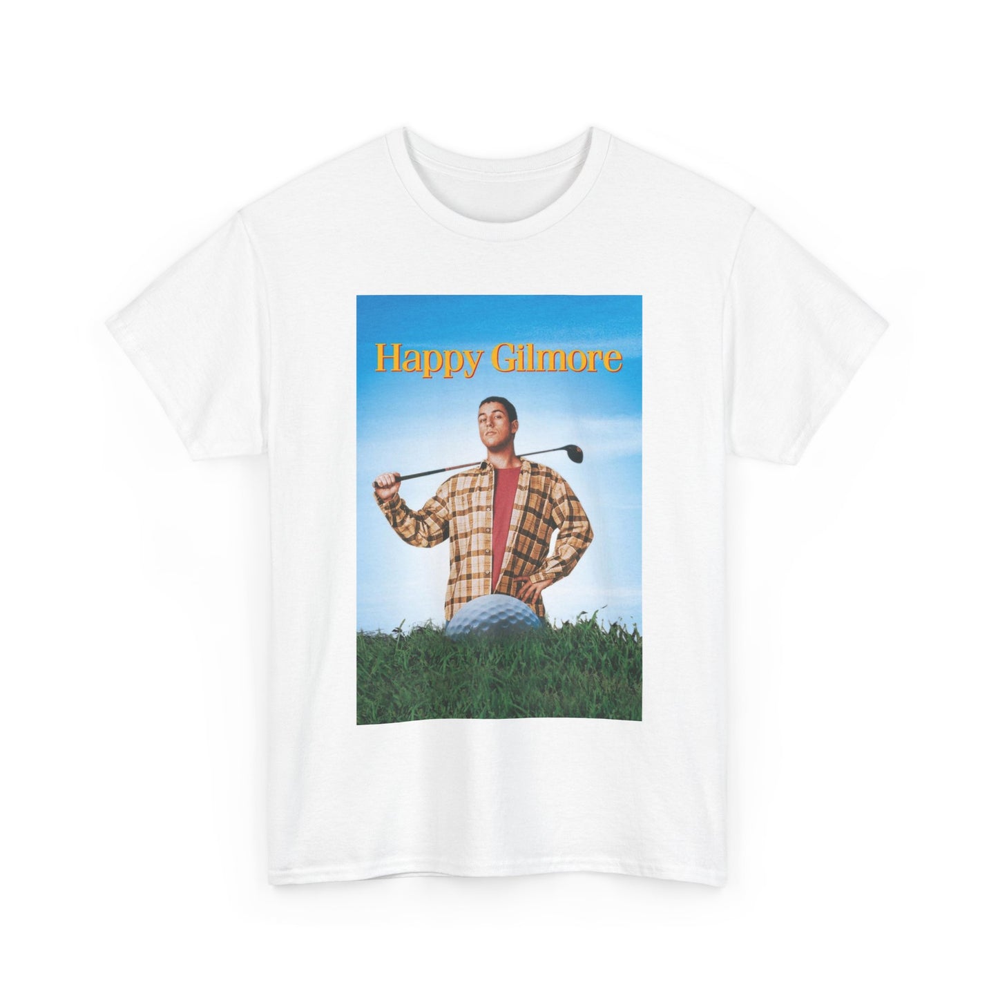 Happy Gilmore T-shirt vintage Adam Sandler retro golf comedy Unisex Heavy Cotton