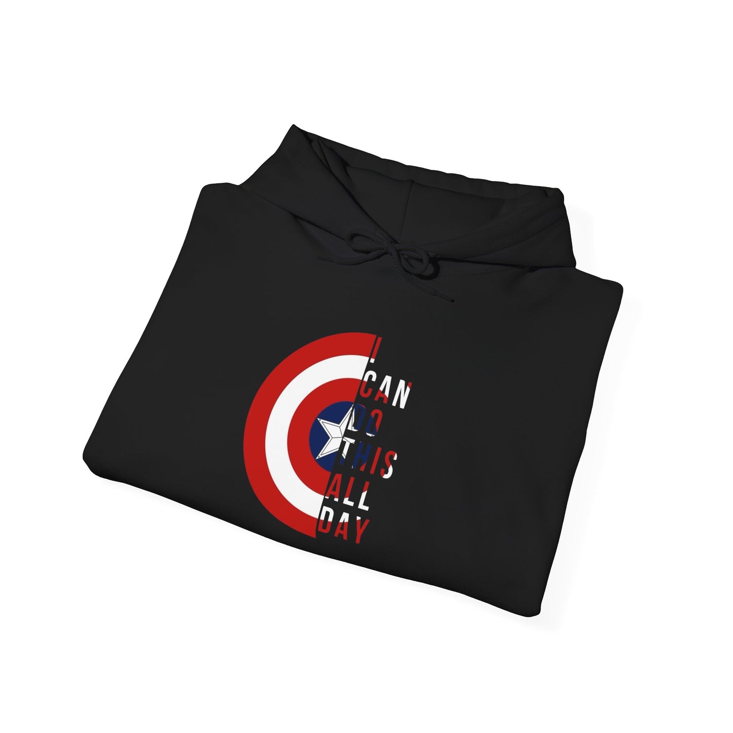 I Can Do This All Day Captain America Graphic Hoodie Heavy Hooded Sweatshirt