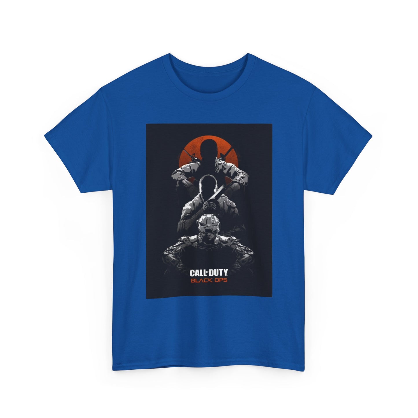 Call of Duty Black OPS Tshirt Retro gamer Xbox gaming Unisex Heavy Cotton Tee