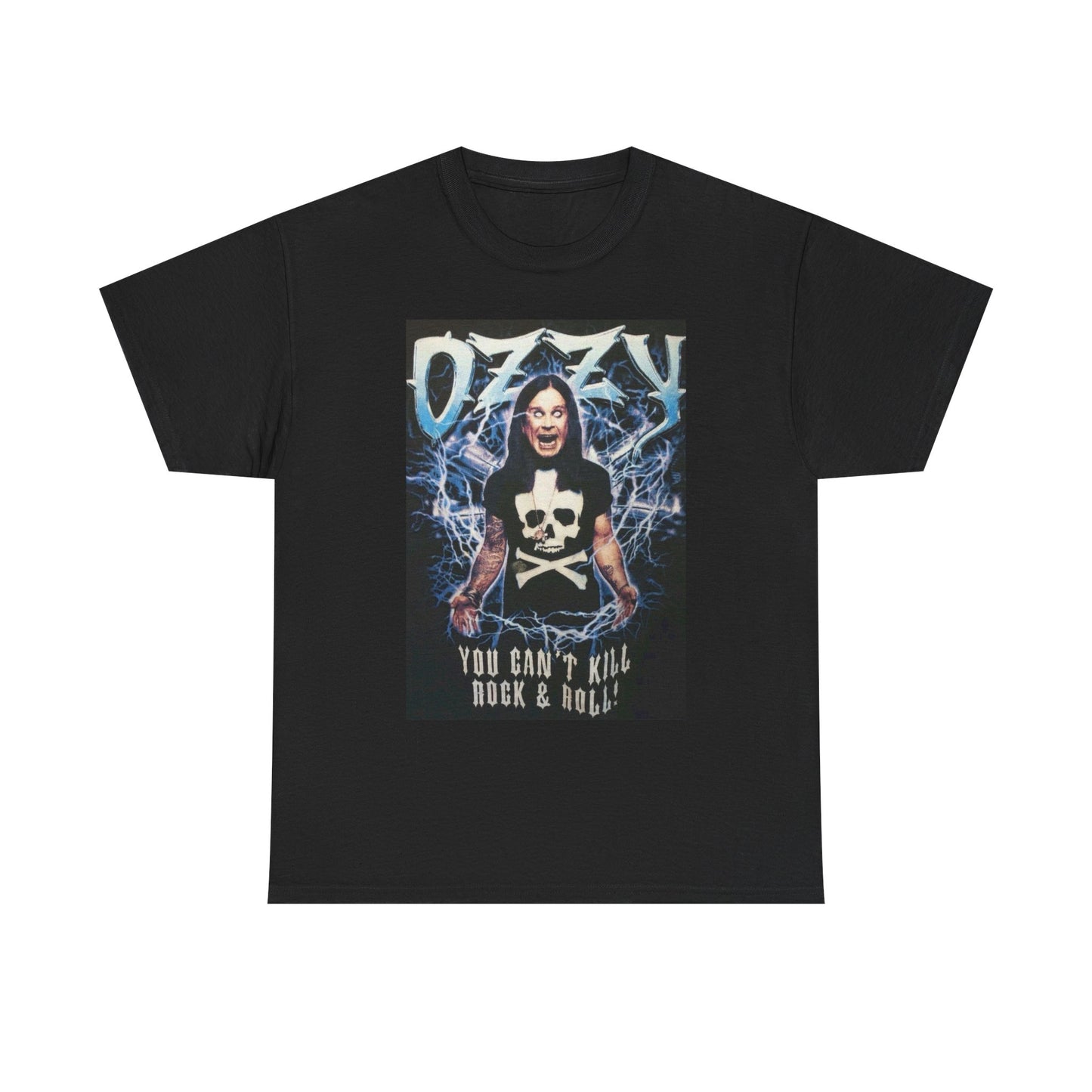 Ozzy Osbourne Graphic T Shirt Vintage Rock Tour Unisex Heavy Cotton Tee