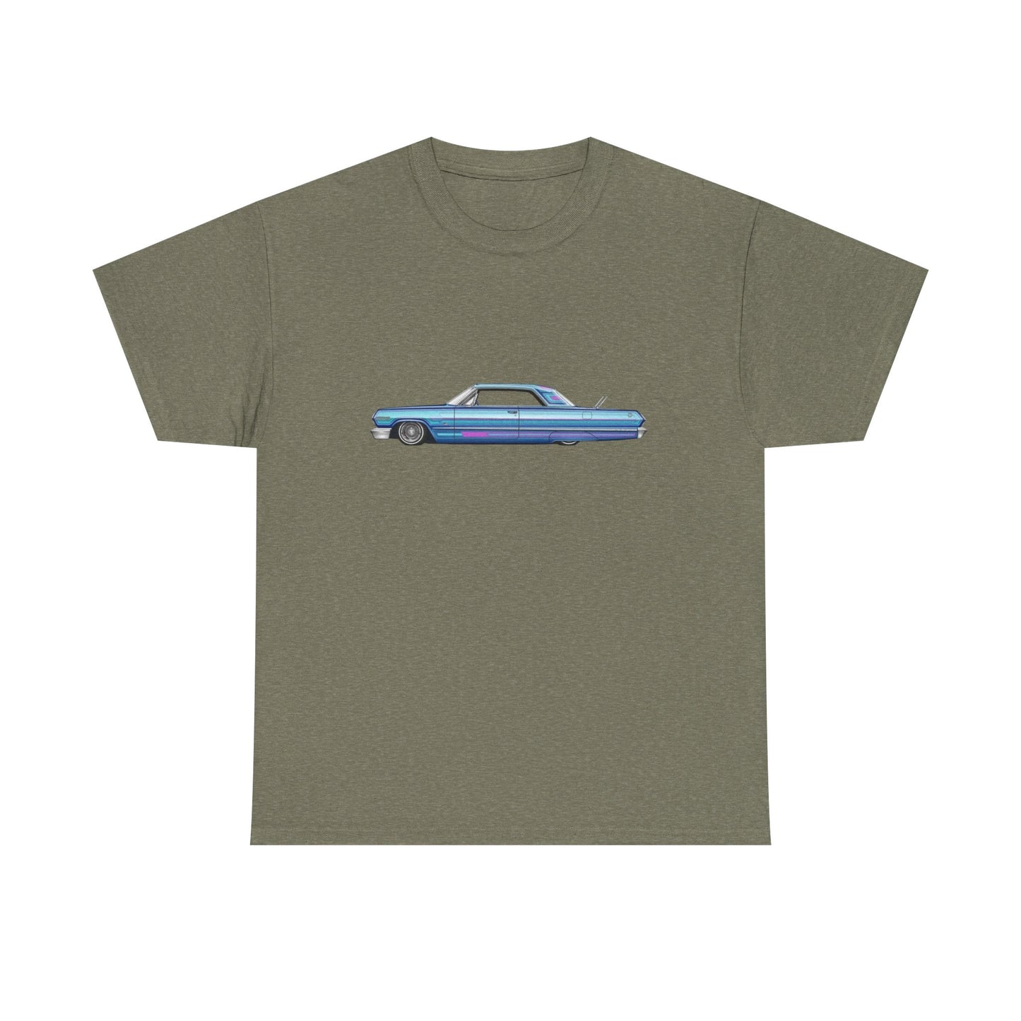 64 Impala Lowrider Cali Graphic T Shirt Unisex Heavy Cotton Tee NEW