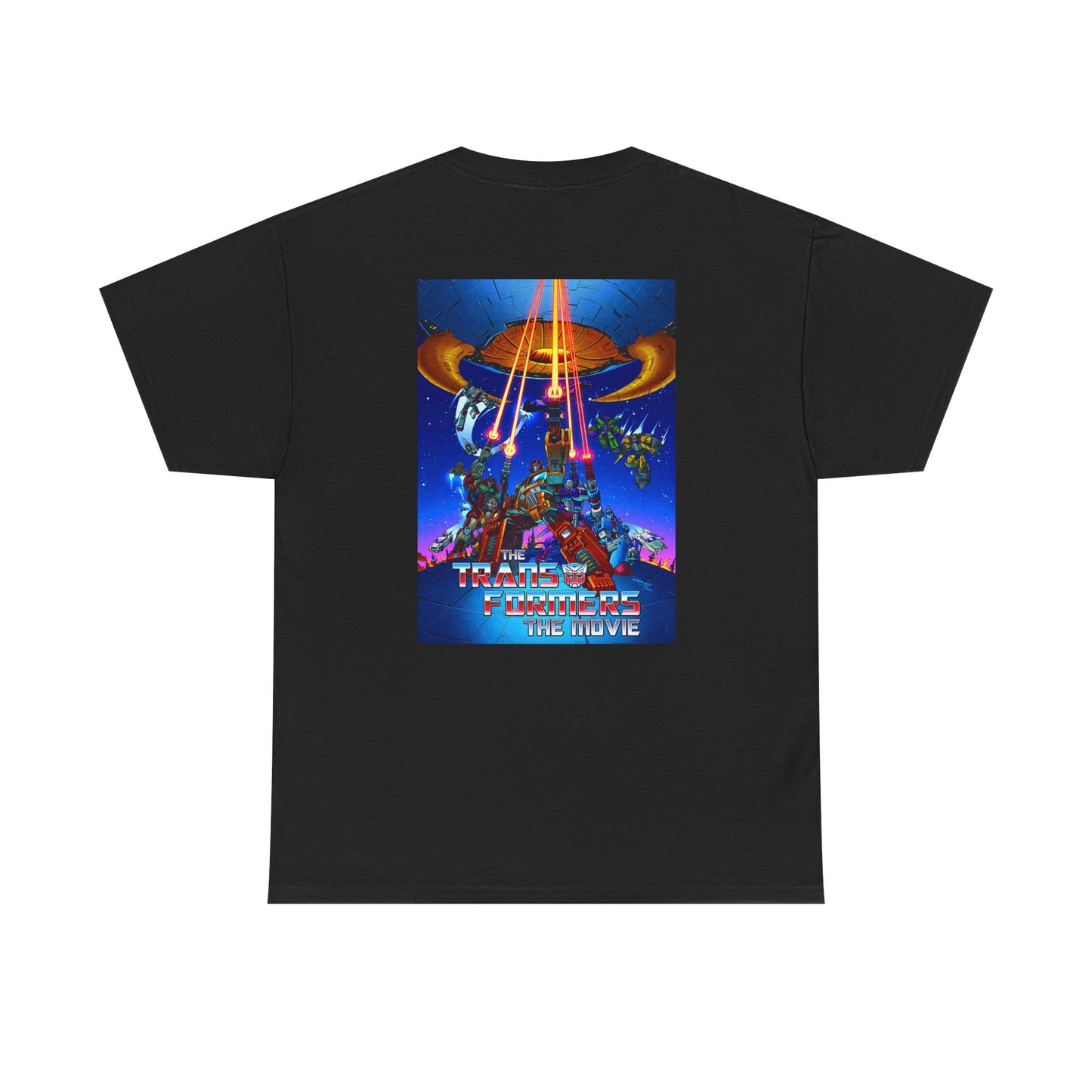 Transformers T shirt Retro Movie Poster Toys Unisex Heavy Cotton Tee