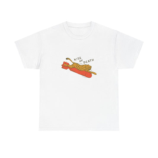Kiss Of Death Graphic T Shirt Unisex Heavy Cotton Tee