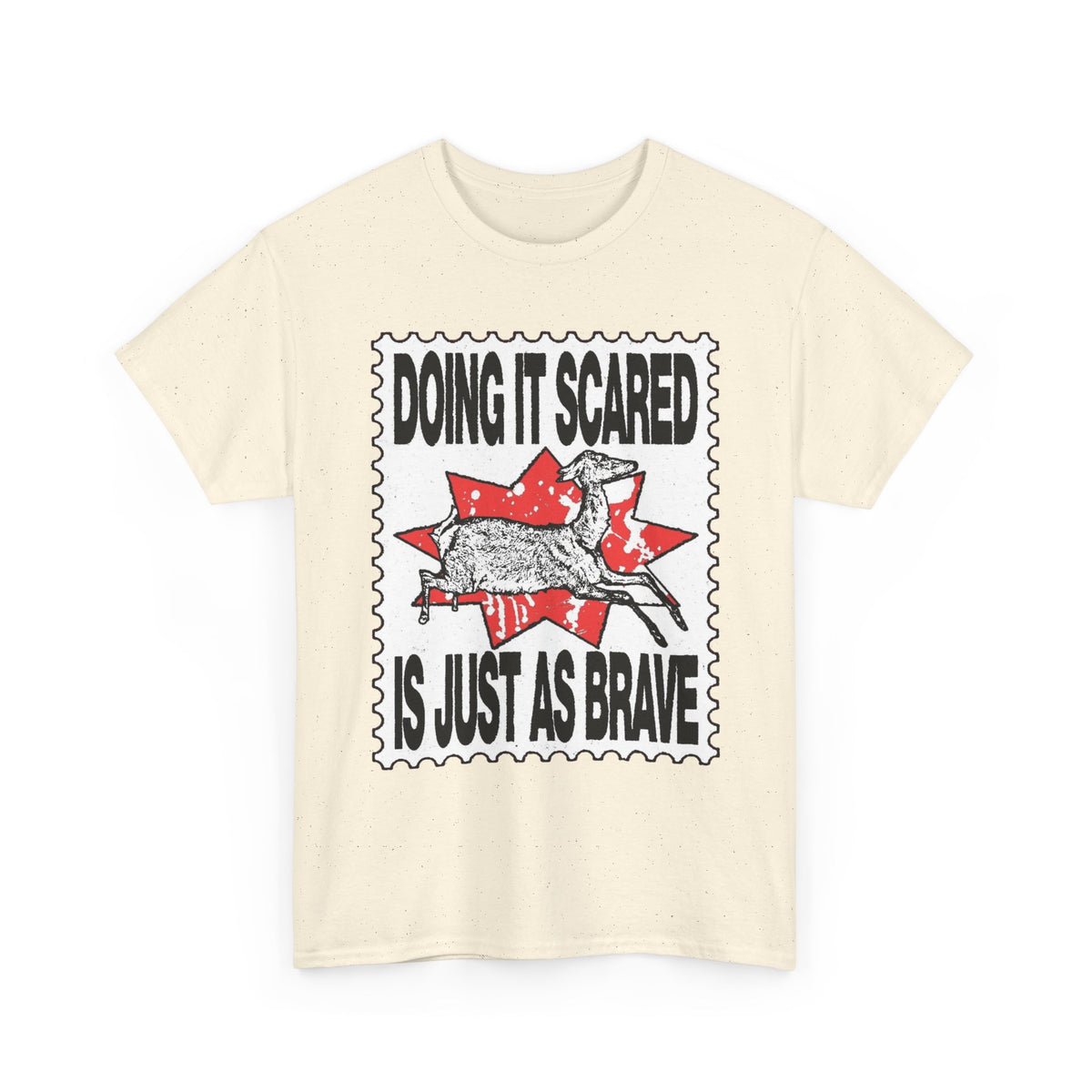Doing It Scared Is Just As Brave  Men's Graphic Tee