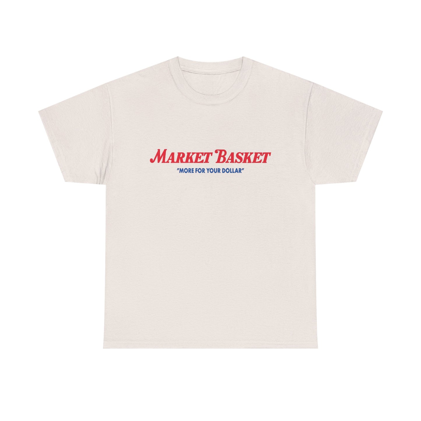 Boston vintage market basket New England retro patriots Heavy Cotton Tee