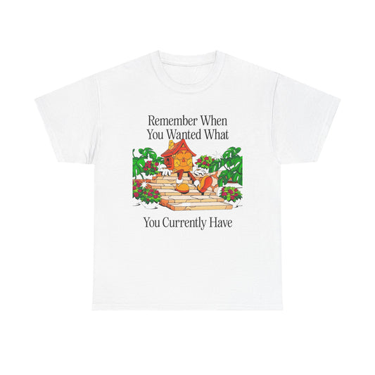 Remember The Journey Graphic T Shirt Unisex Heavy Cotton Tee