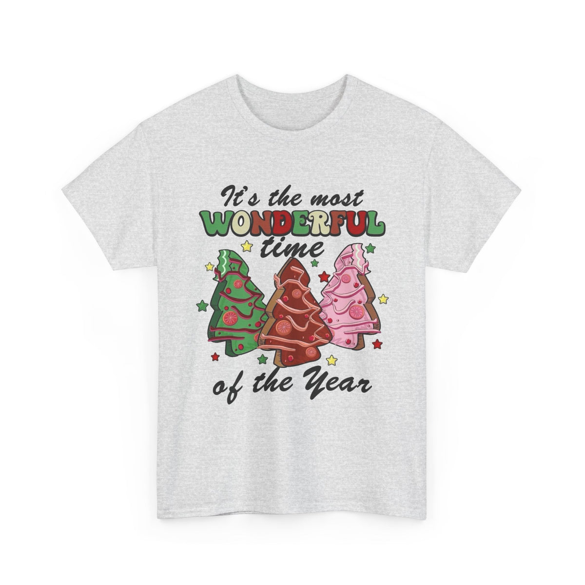 Christmas Tree Trio “Most Wonderful Time of the Year” T-Shirt Men's Graphic Tee