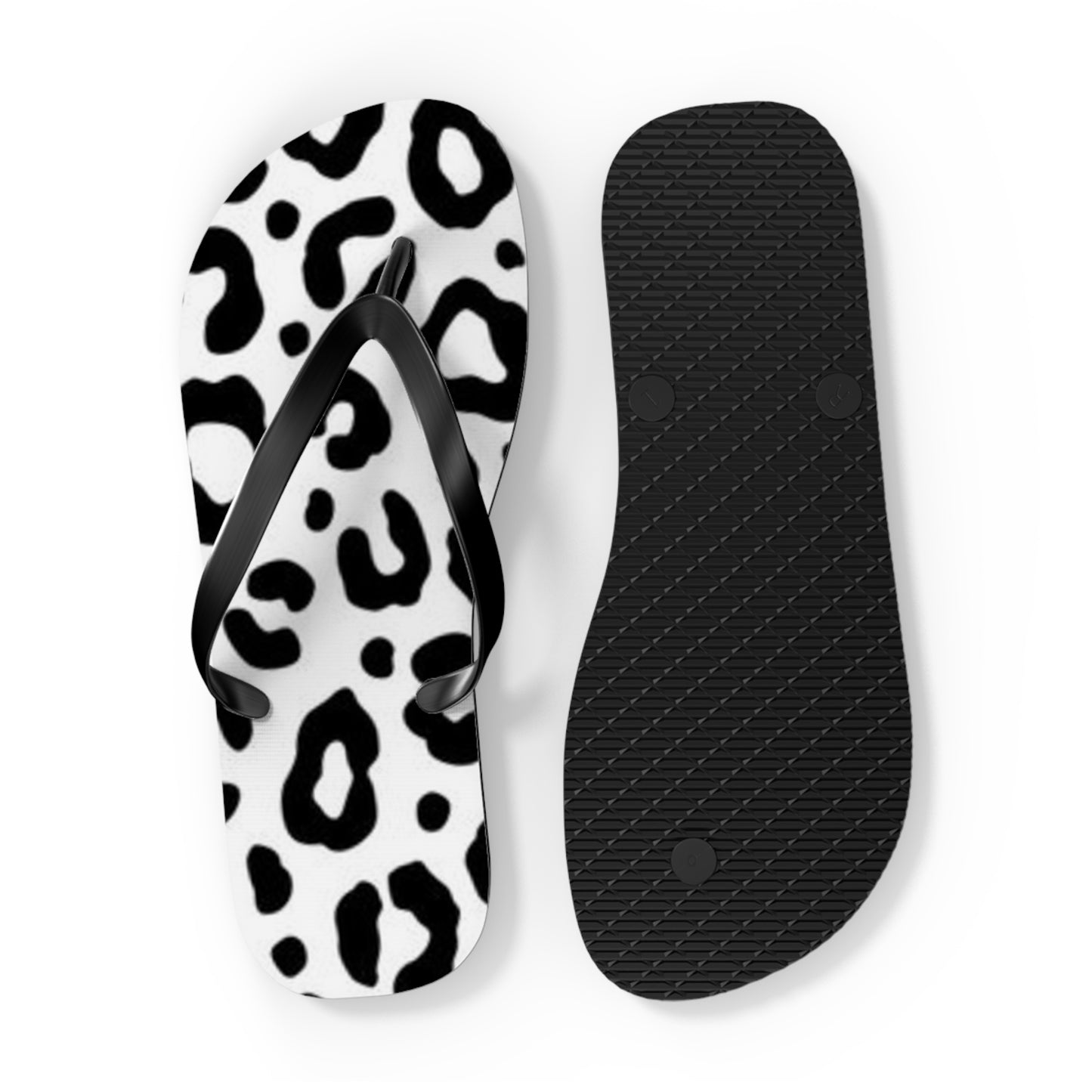 Leopard Print Beach Sandals, Slides for Summer, Flip Flops, Water Resistant