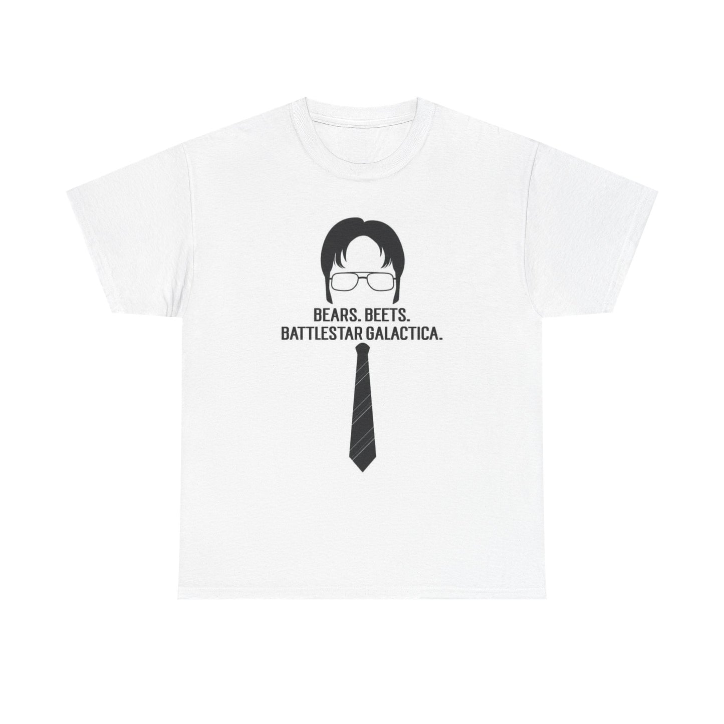 Dwight Schrute Graphic T Shirt Funny The Office Unisex Heavy Cotton Tee