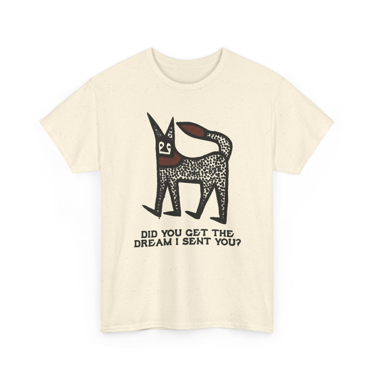 Sleep Demon's Whimsical Dog Dream Quote T-Shirt Men's Tee