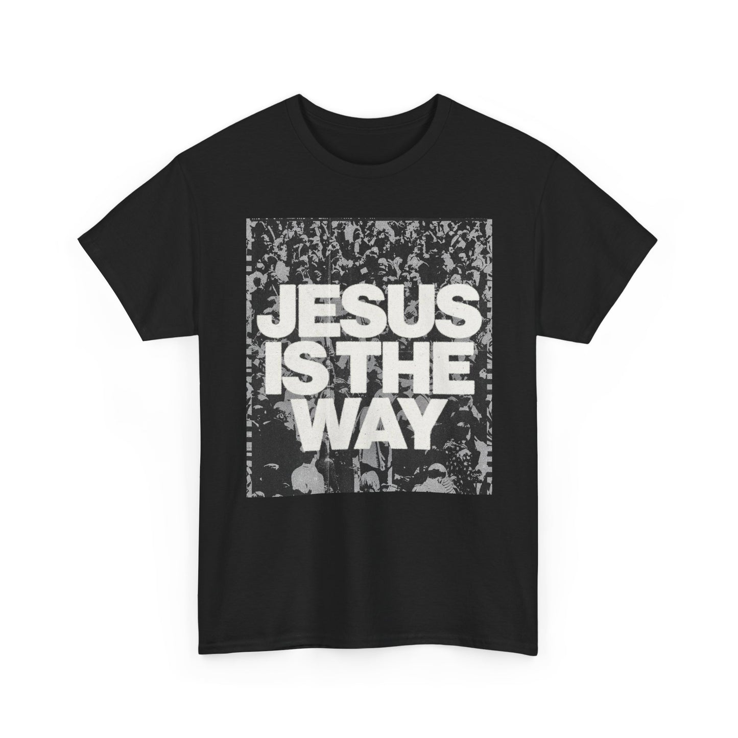 Jesus Is The Way Graphic T Shirt Unisex Heavy Cotton Tee Gift Vintage