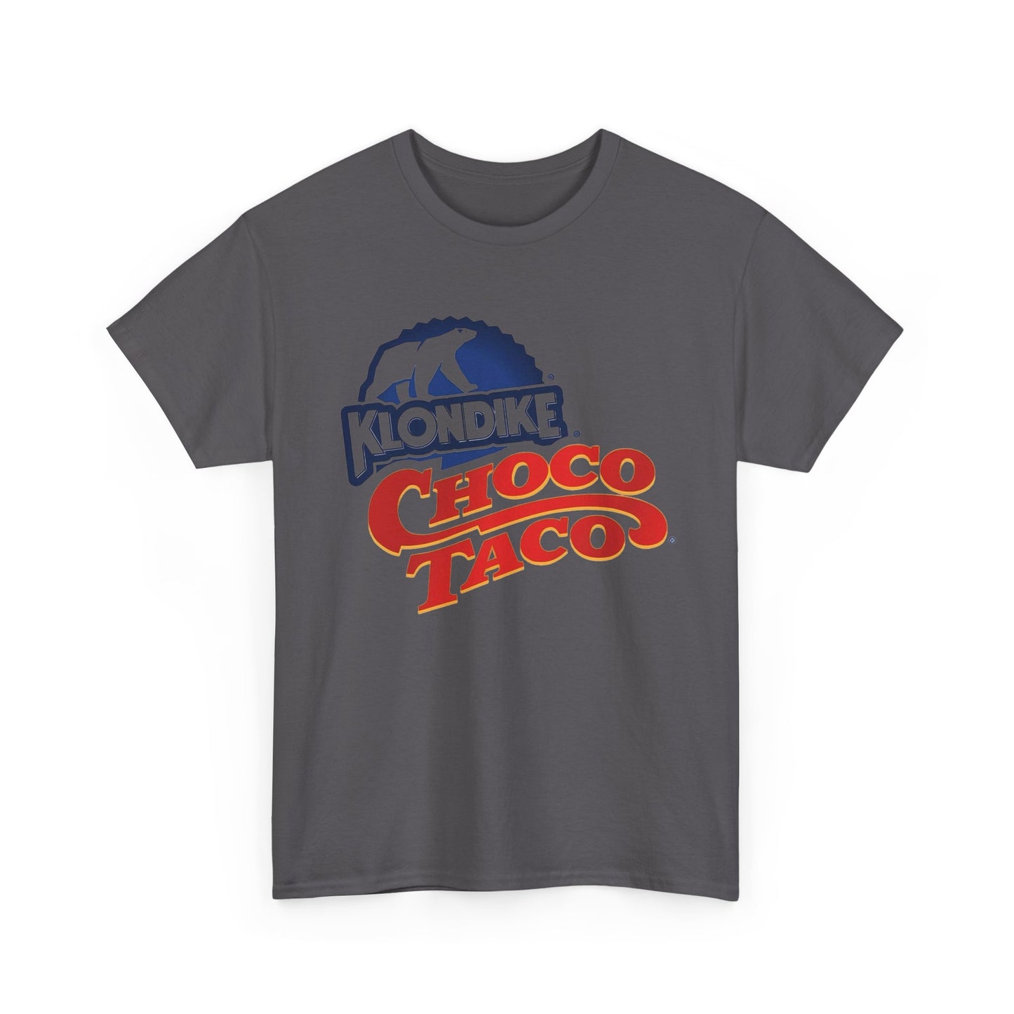 Klondike Shirt Choco Taco Funny Ice Cream Retro Nostalgic Unisex Heavy Cotton