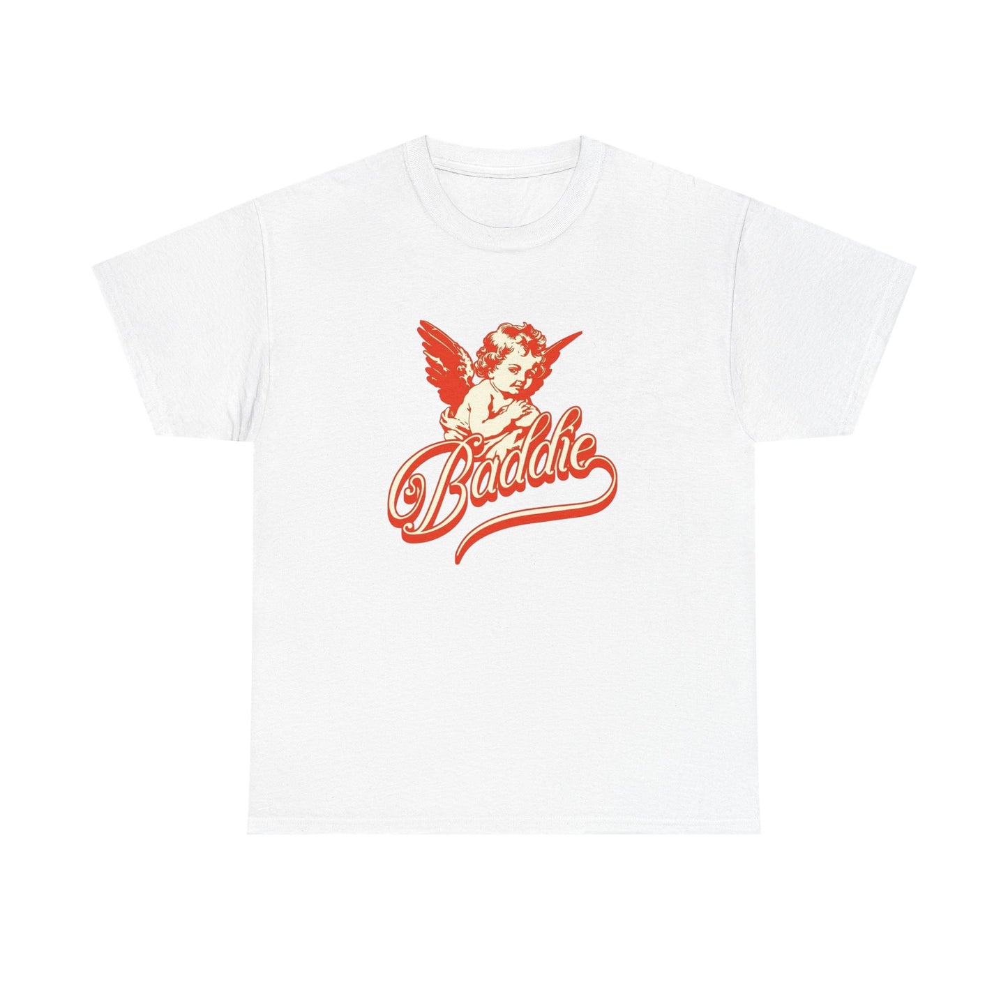 Baddie Graphic T Shirt ADULT NEW Heavy Cotton Tee