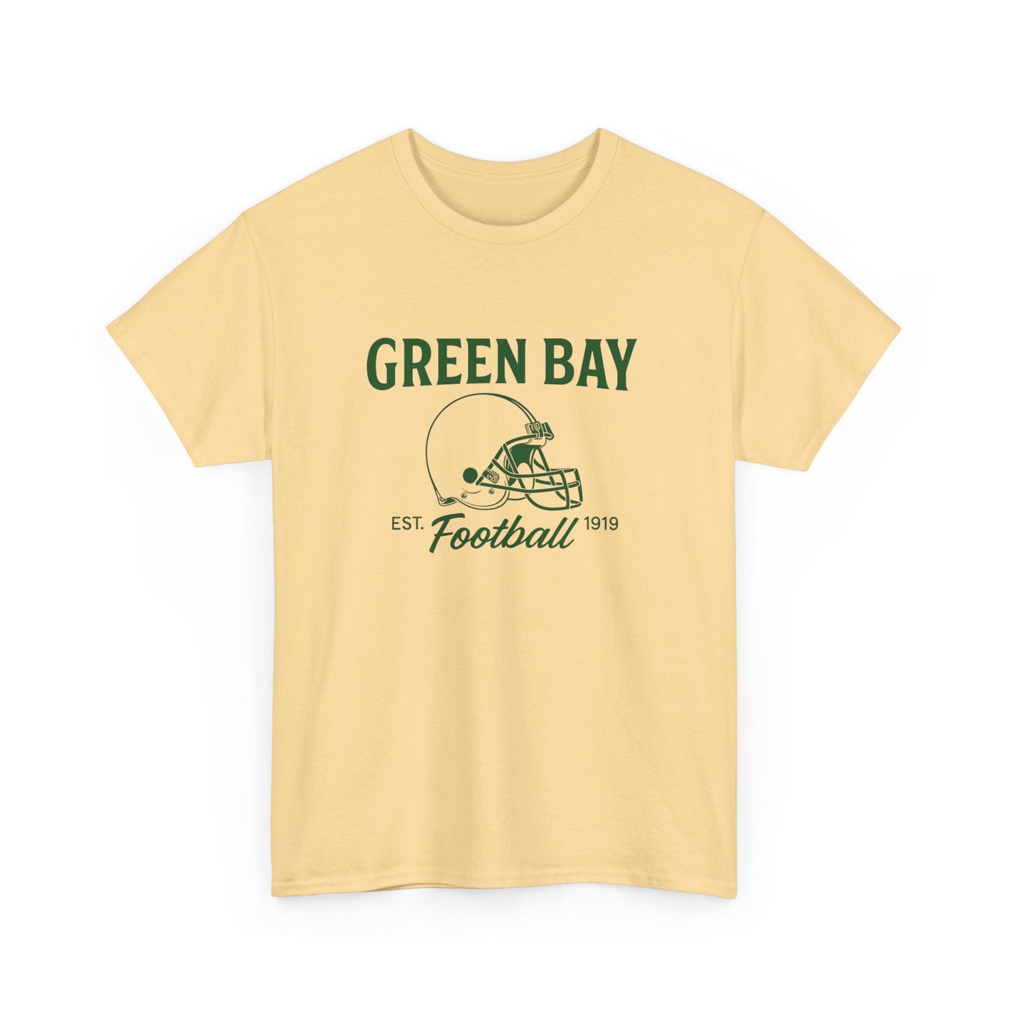 Green Bay Football Retro Graphic T Shirt ADULT NEW