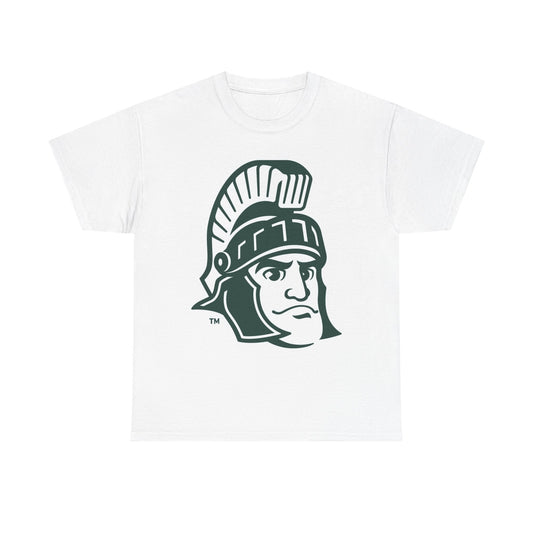Michigan State Logo BRAND NEW Apparel T Shirt Unisex Unisex Heavy Cotton Tee 3