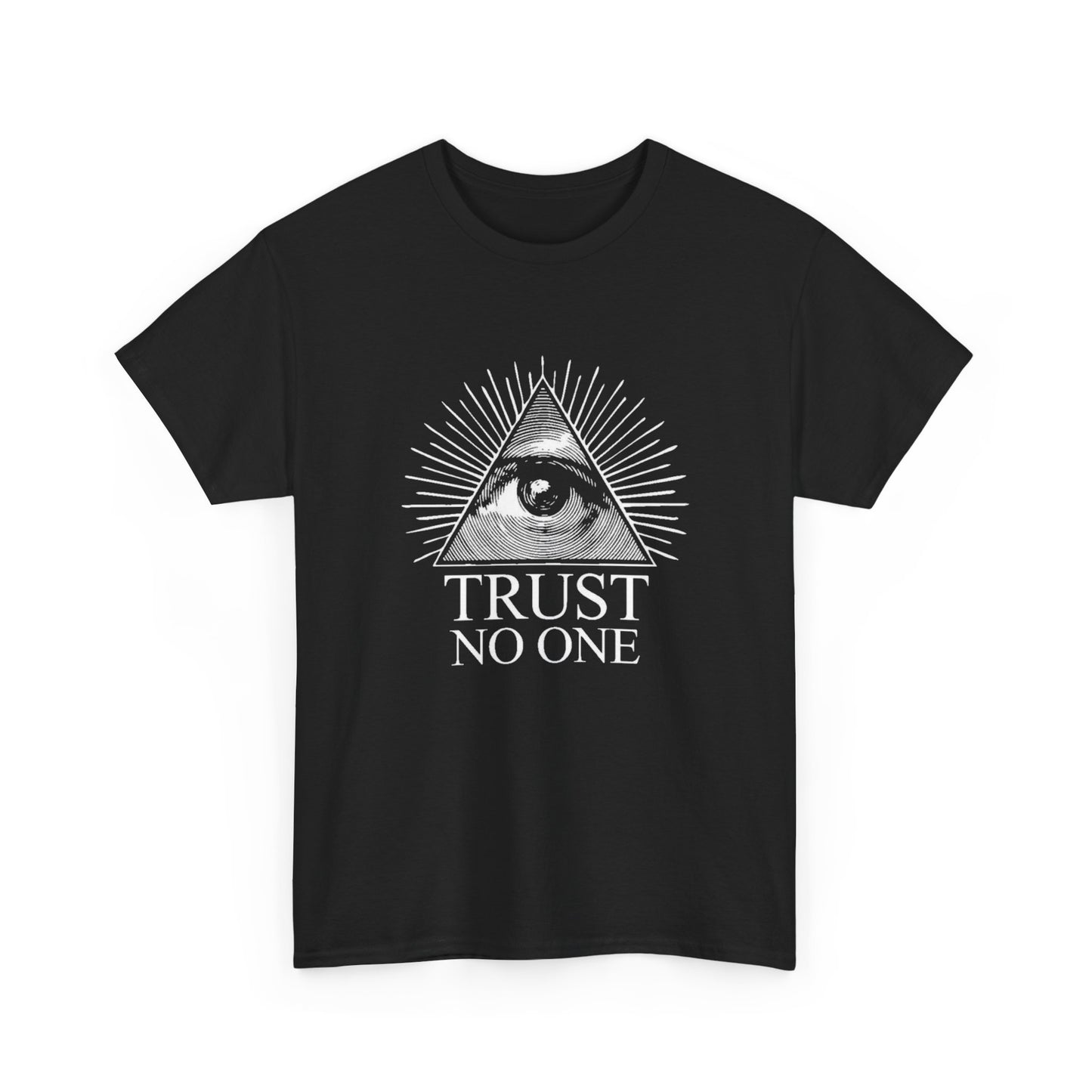 Trust No One Graphic T Shirt Unisex Heavy Cotton NEW Tee