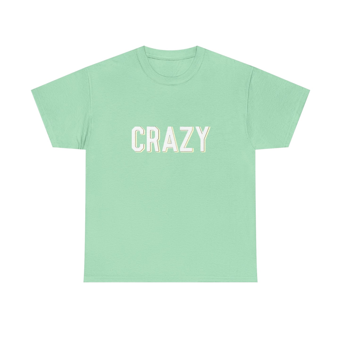 Crazy Graphic T Shirt Unisex Heavy Cotton NEW Tee