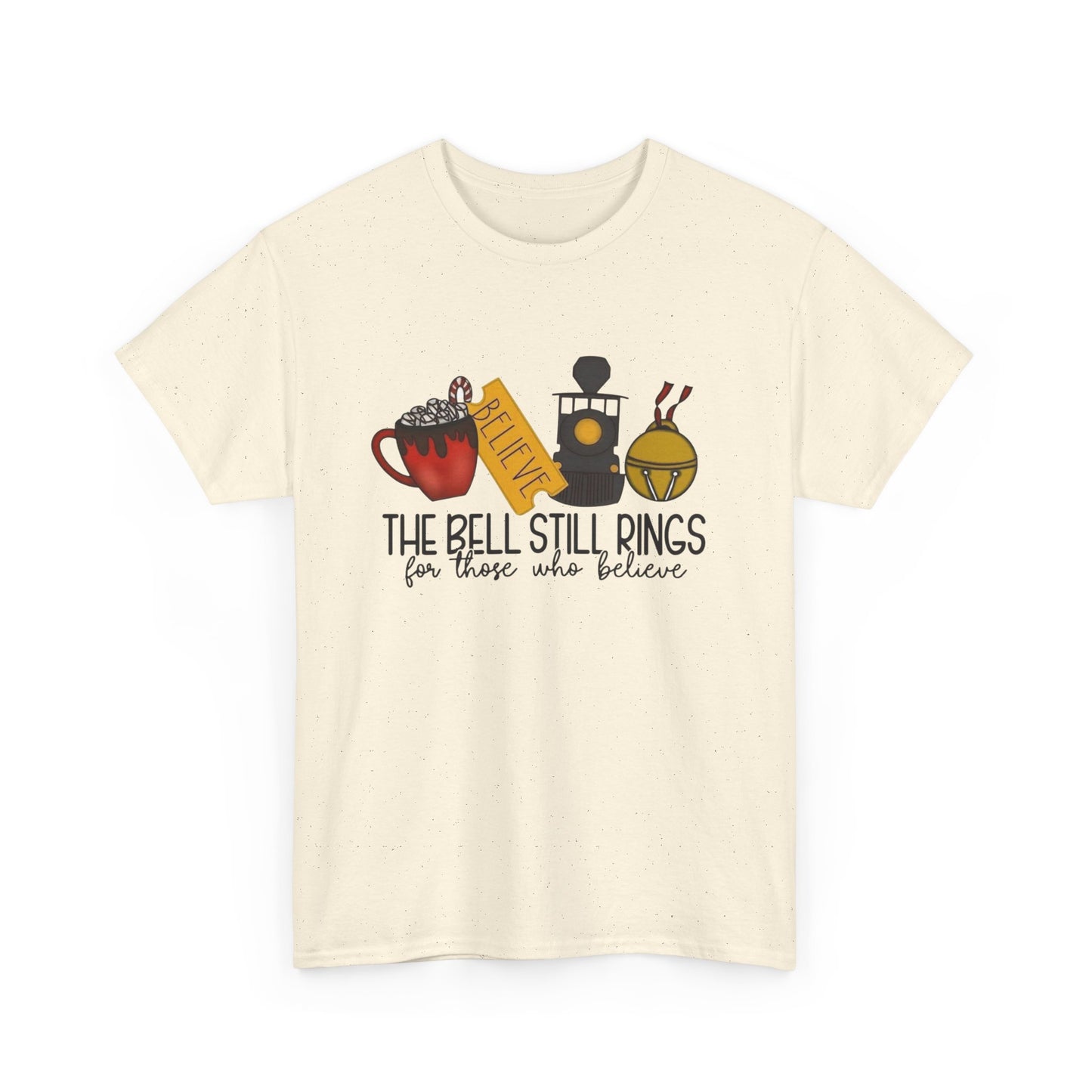 The Christmas Bell Still Rings Holidays Graphic T Shirt NEW Unisex Heavy Cotton