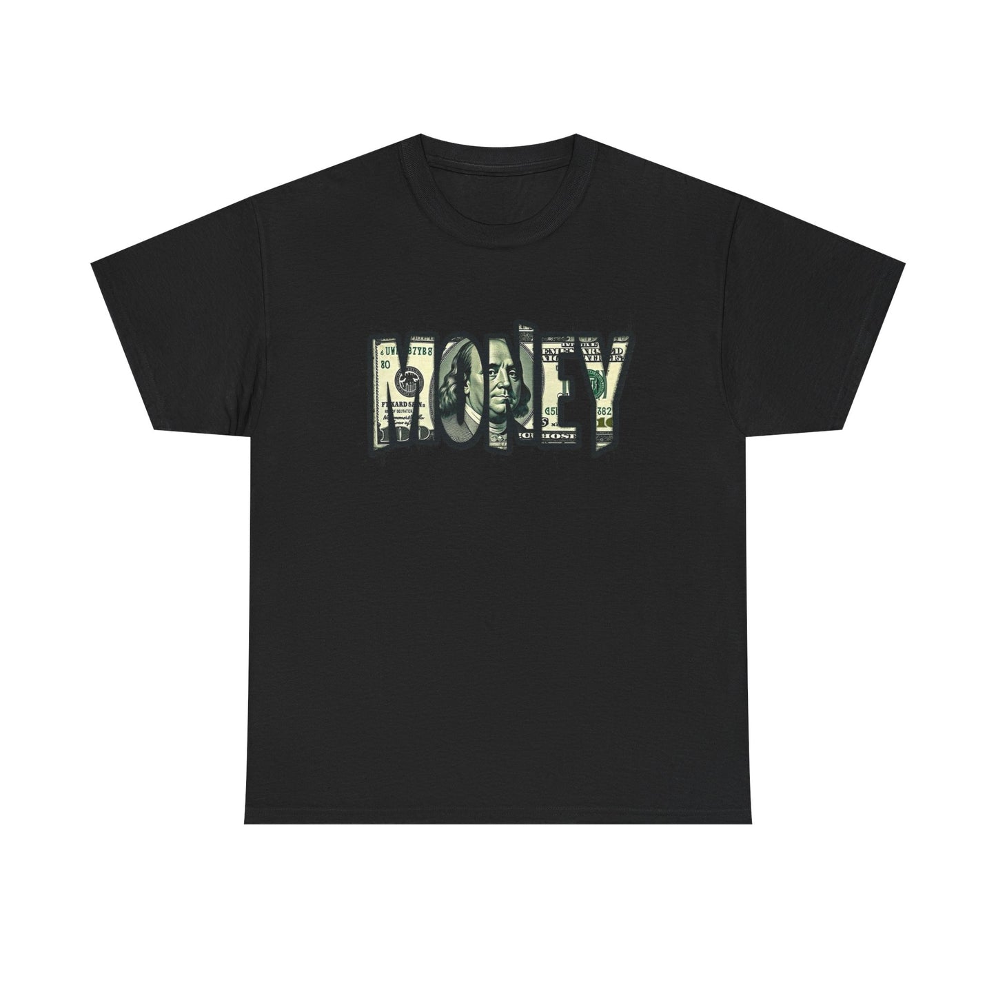 Money T Shirt Graphic Unisex Heavy Cotton Tee NEW GIFT