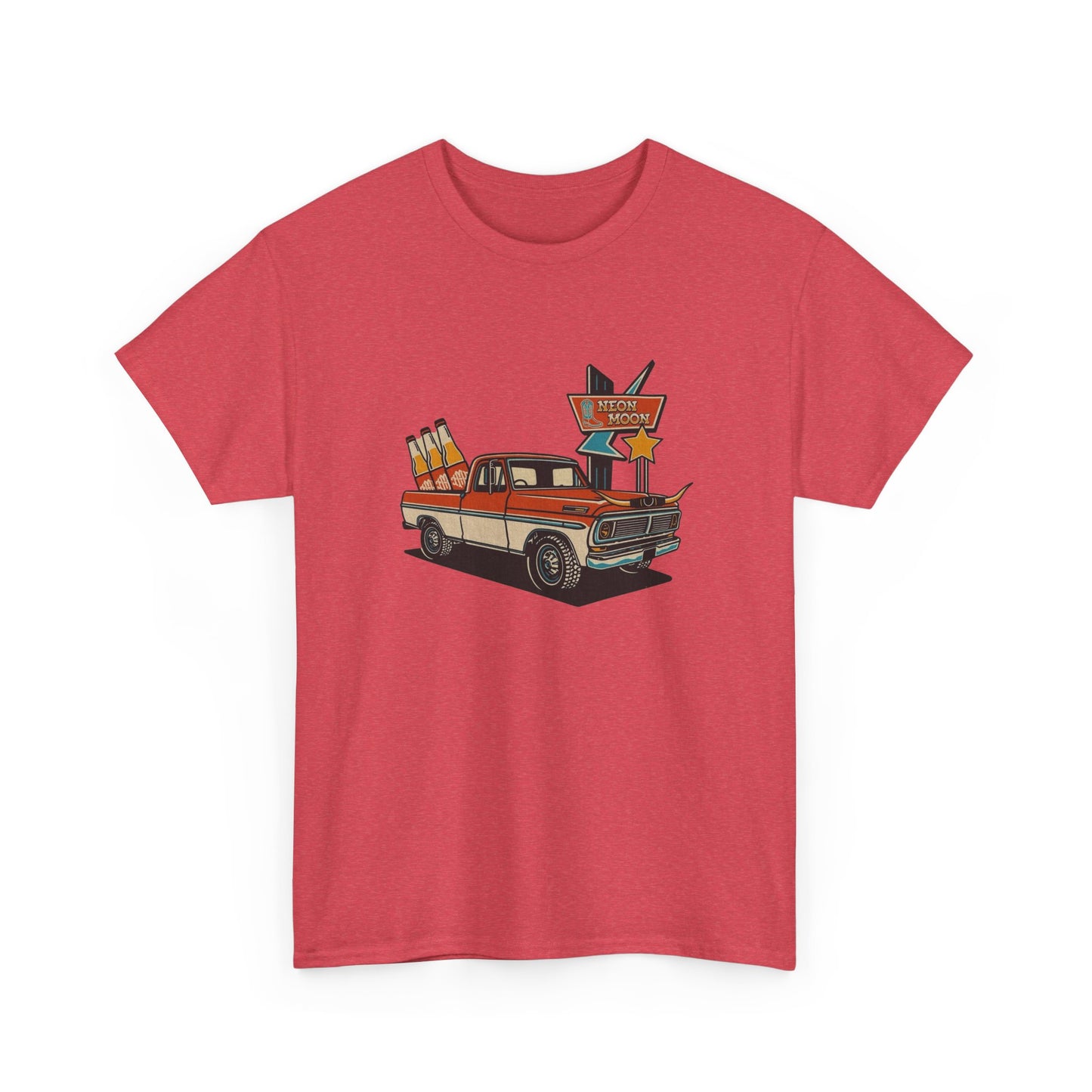 Neon Moon Country Graphic T Shirt NEW Unisex Heavy Cotton Tee