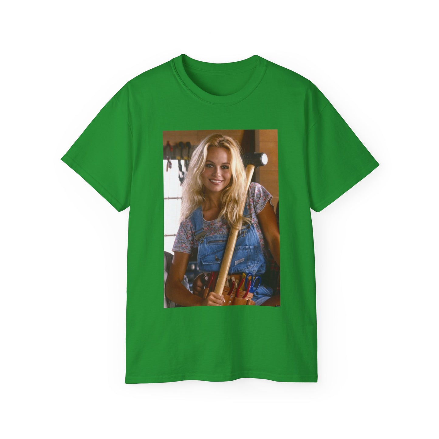 Pam Anderson playboy tool time 90s vintage Unisex Ultra Cotton Tee