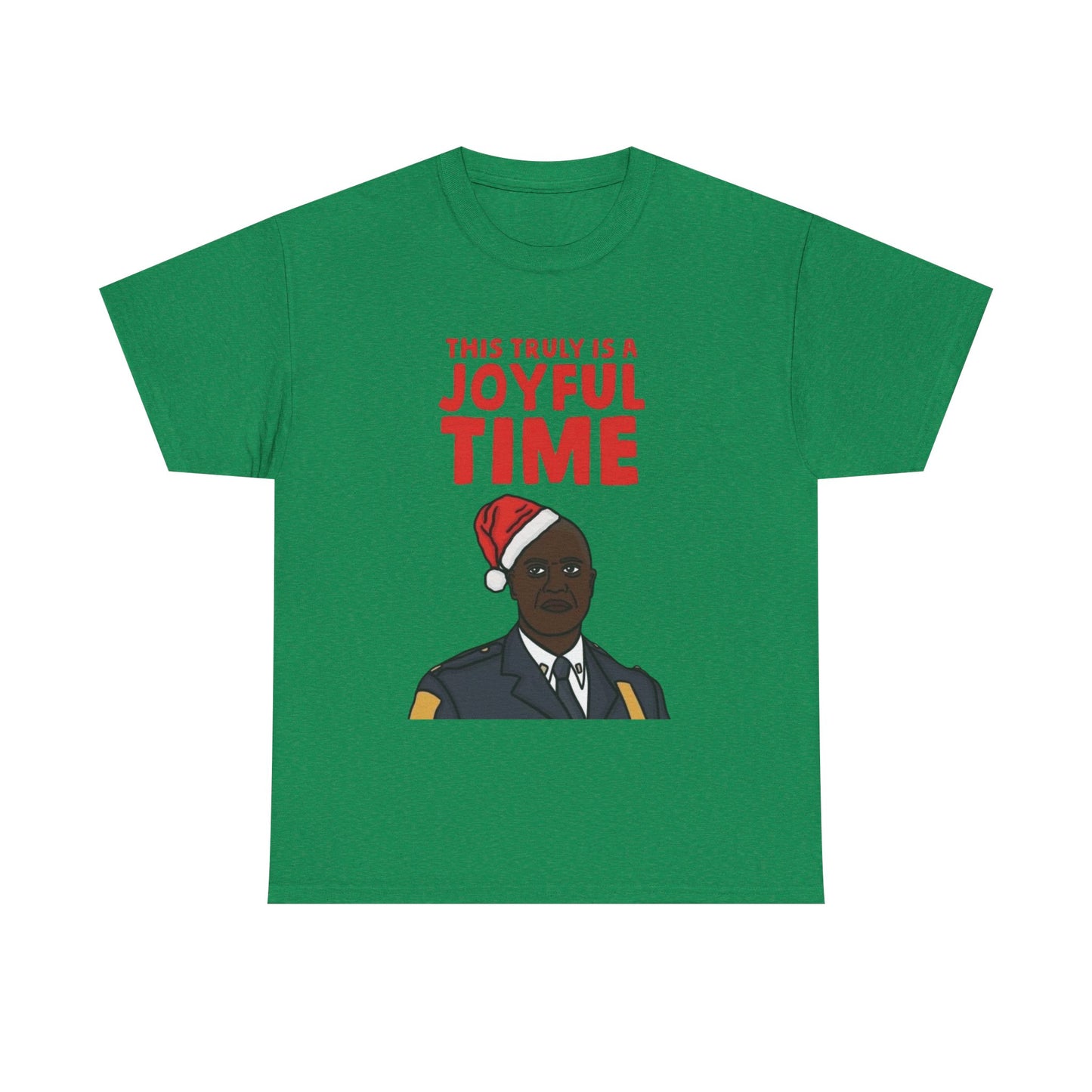 Brooklyn 99 Funny Christmas Graphic T Shirt ADULT NEW Heavy Cotton Tee
