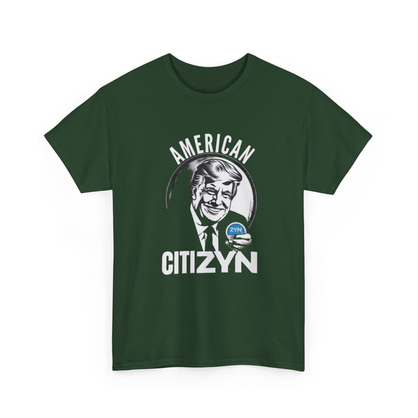 ZYN T-shirt funny Trump Shane Gillis Tucker Newport graphic Heavy Cotton Tee