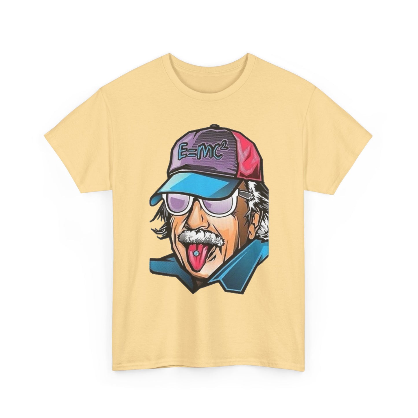 Einstein Tripping Funny Graphic T Shirt NEW Unisex Heavy Cotton Tee