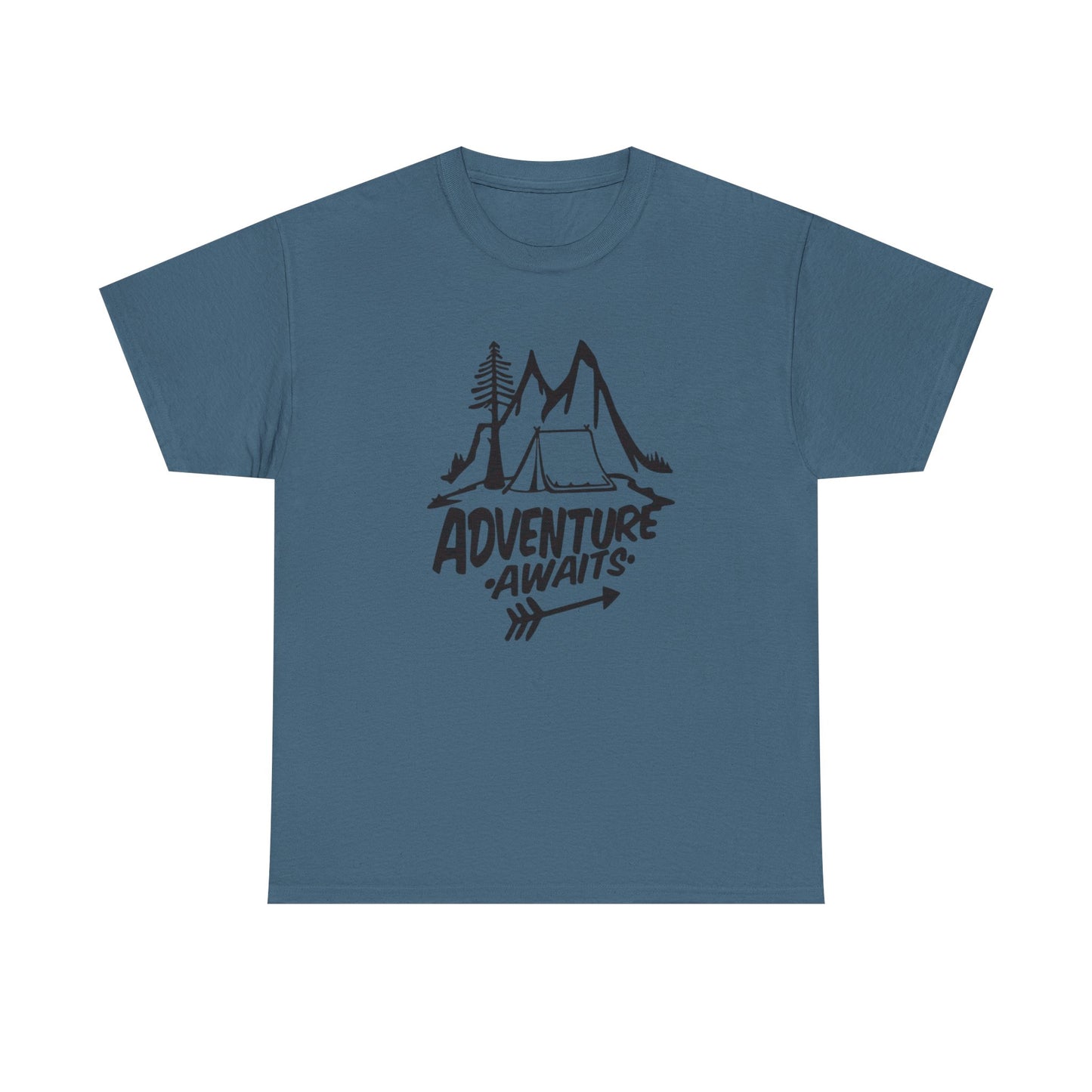 Adventure Awaits Outdoors Graphic T Shirt NEW ADULT