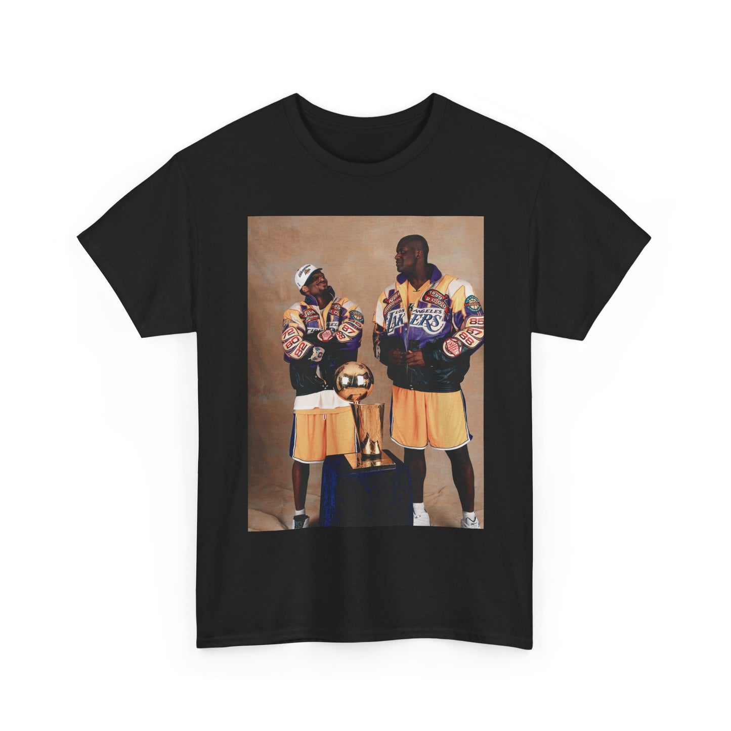 Kobe and Shaq Tshirt Vintage Lakers Championship Retro Dunk Unisex Heavy Cotton