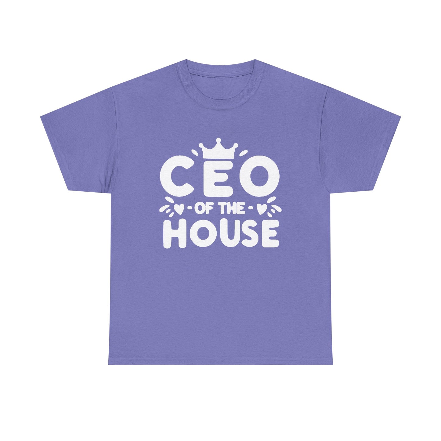 CEO Of This House T Shirt Funny graphic Jokes Unisex Heavy Cotton Tee