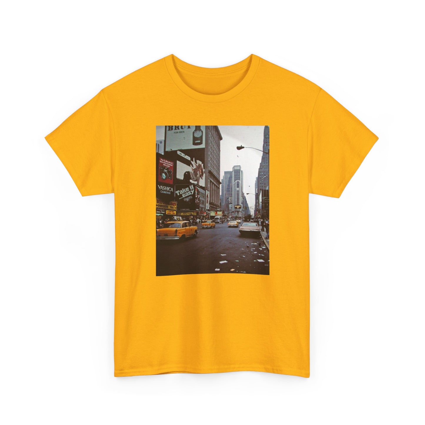 New York retro vintage supreme style Heavy Cotton Tee