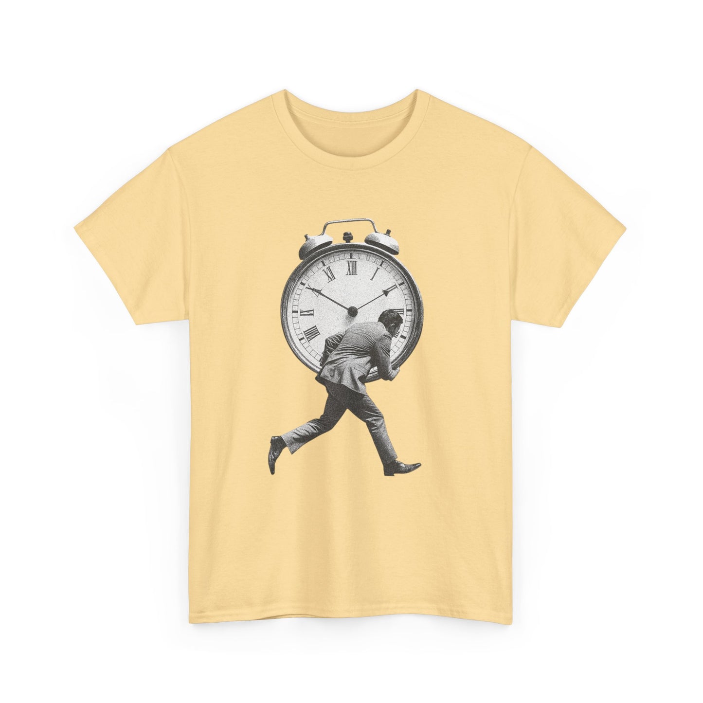 Times Running Out Graphic T Shirt NEW GIFT Unisex Heavy Cotton Tee