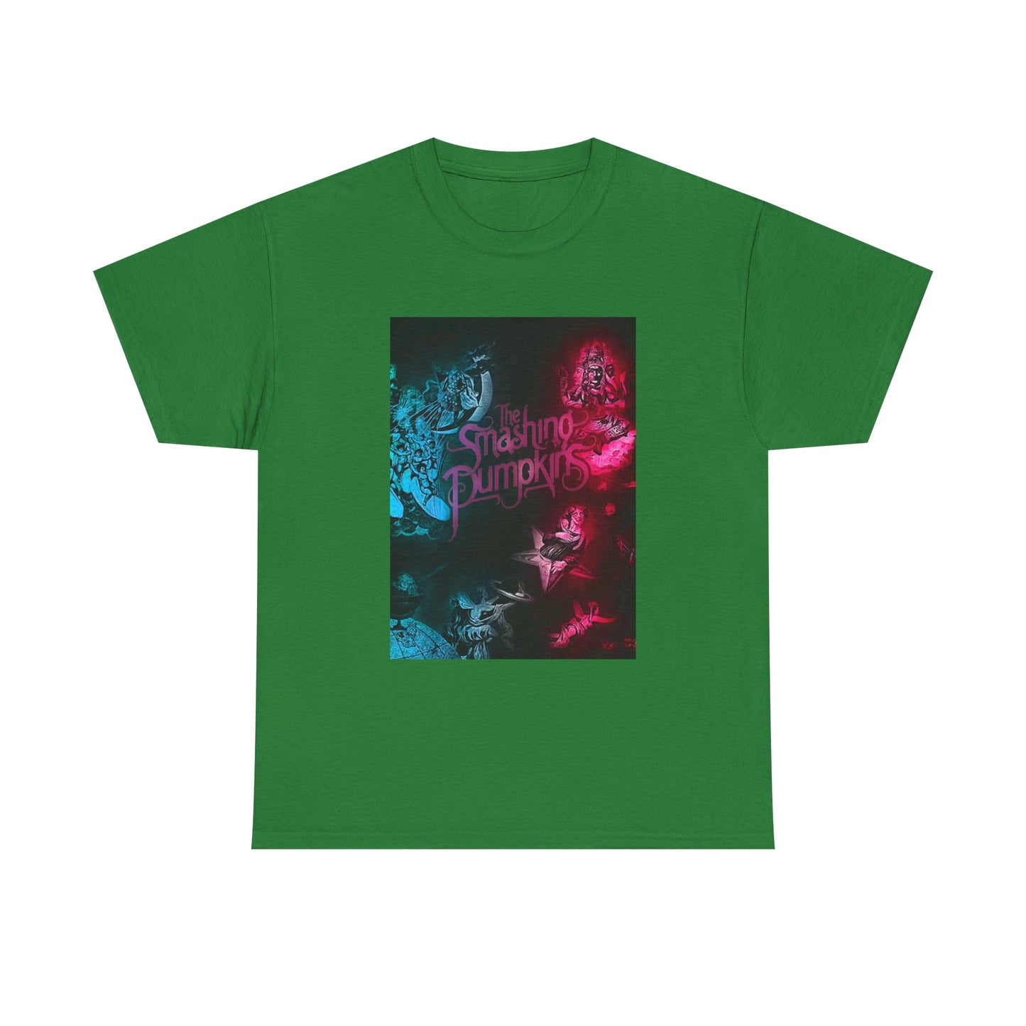 The Smashing Pumpkins Tshirt Vintage Merch Neon Unisex Heavy Cotton Tee