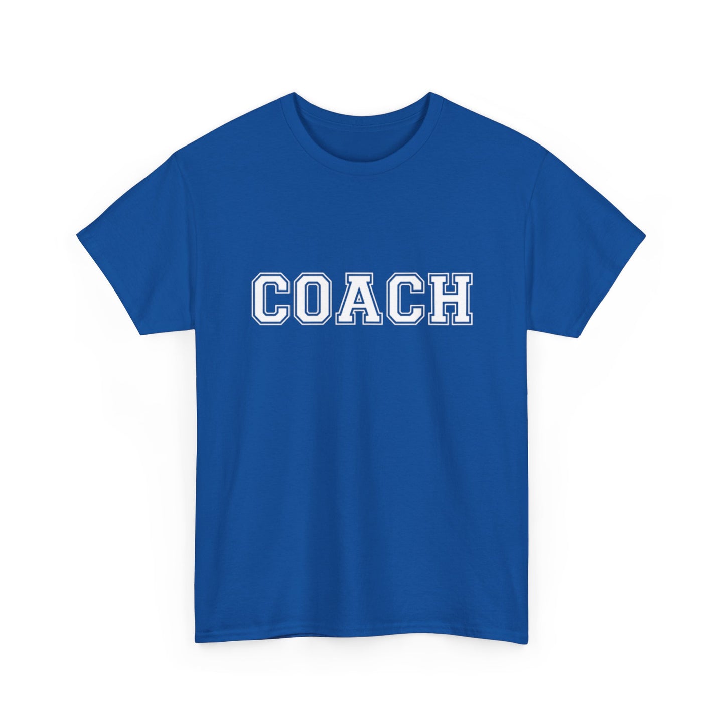 Coach Sports Retro Gym Graphic T Shirt Unisex Heavy Cotton Tee