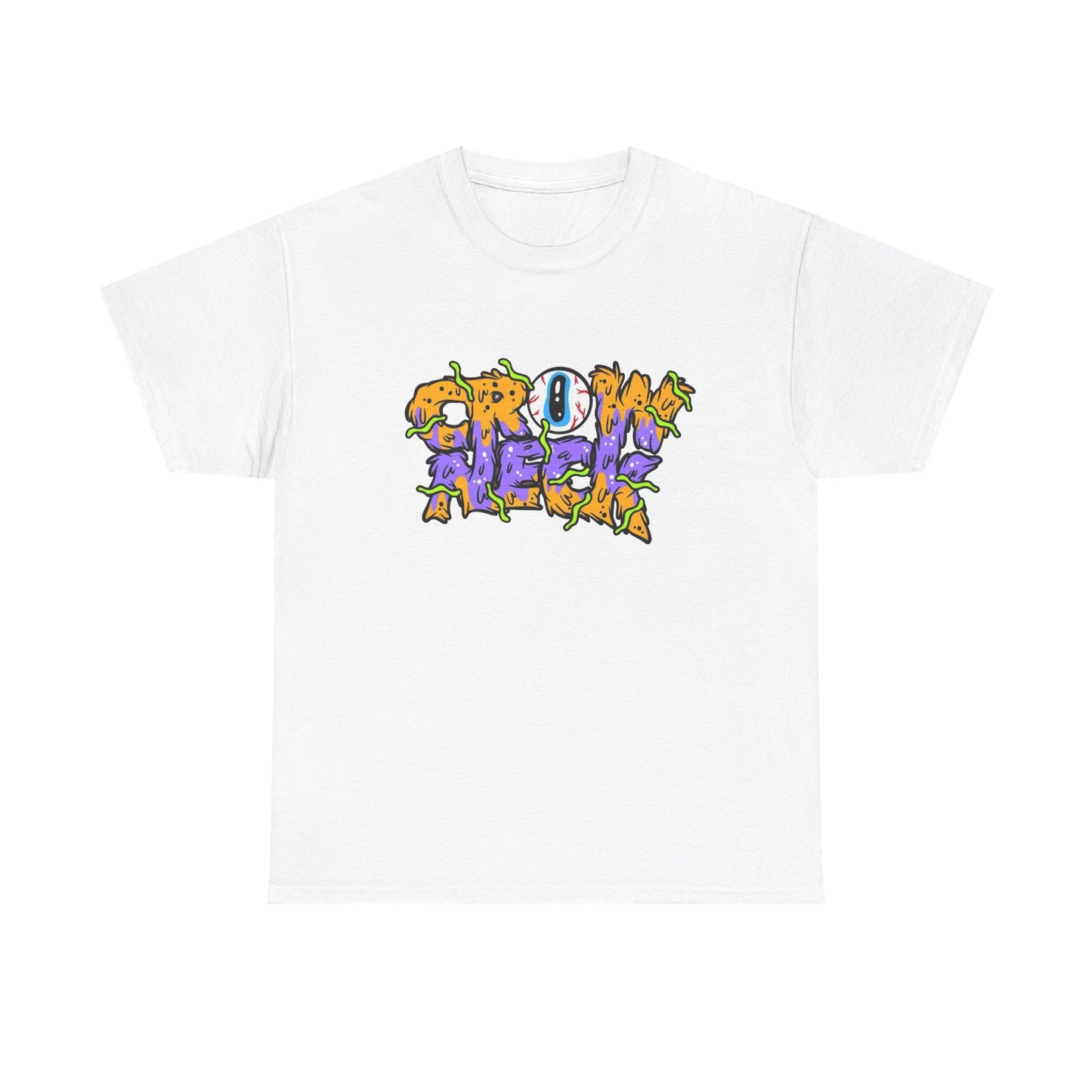 Crow Neck Skateboards Graphic T Shirt NEW Unisex Heavy Cotton Tee