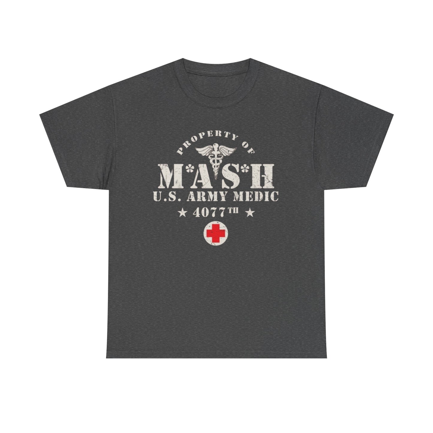 Mash Military Tshirt Vintage Tv Series Medical Retro Unisex Heavy Cotton Tee gg