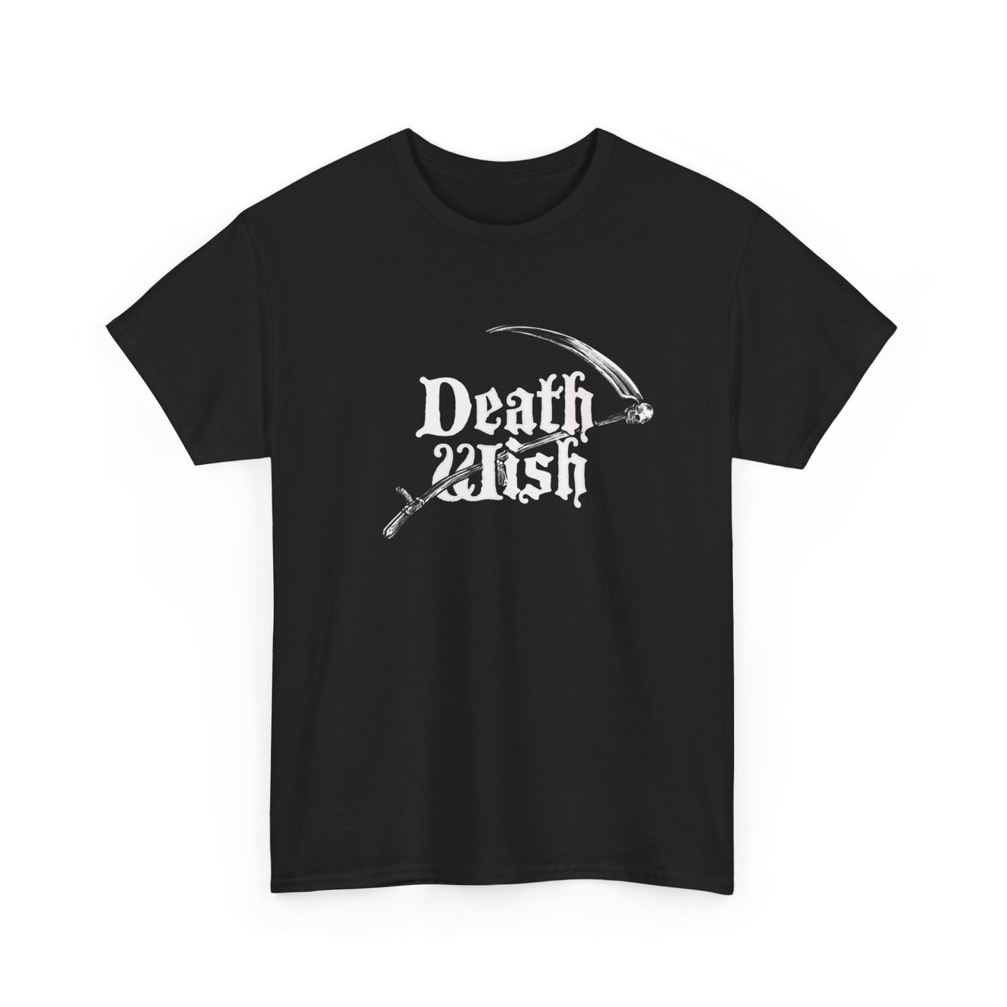 Death Wish Graphic T Shirt Unisex Heavy Cotton Tee NEW GIFT