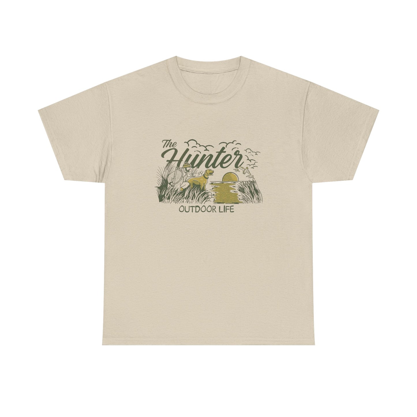 The Hunter Outdoor Club Graphic T Shirt Unisex Heavy Cotton Tee