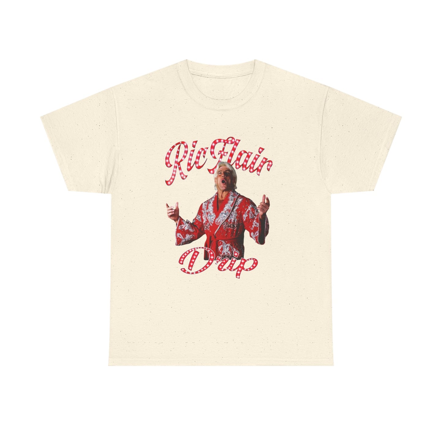 Ric Flair Drip Graphic T-Shirt Wrestling Cotton Tee New Gift Vintage