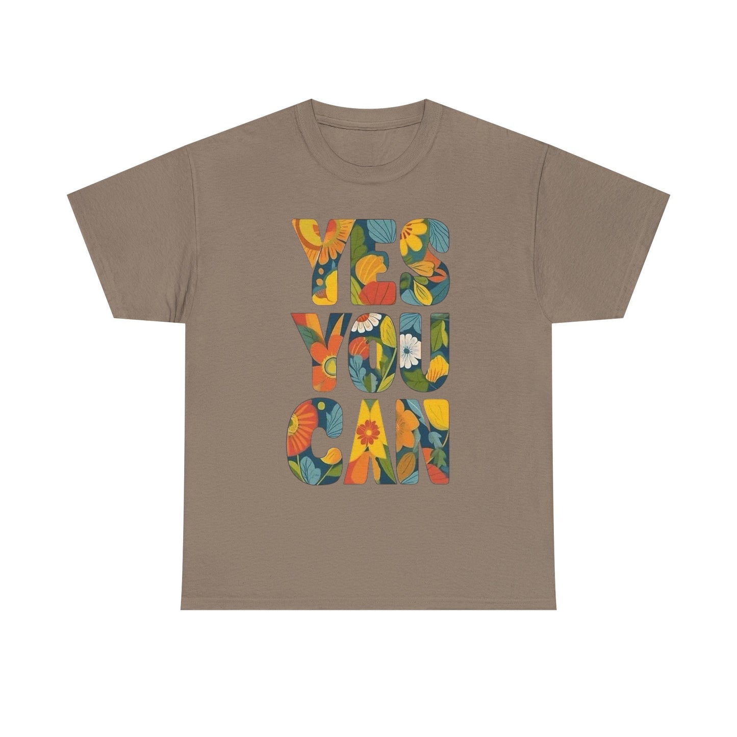 Yes You Can Graphic T Shirt Adult NEW