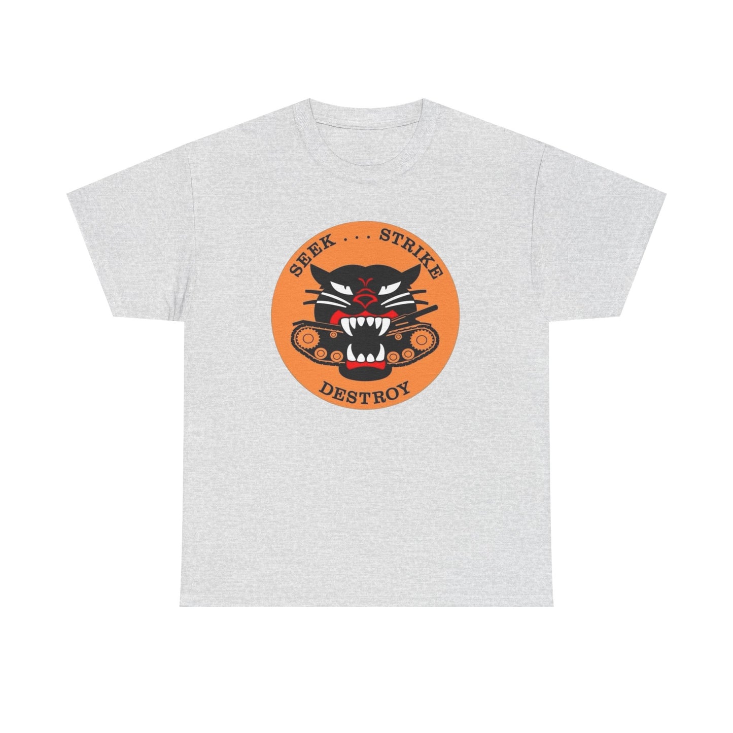Seek Strike Destroy Graphic T Shirt NEW Unisex Heavy Cotton Tee
