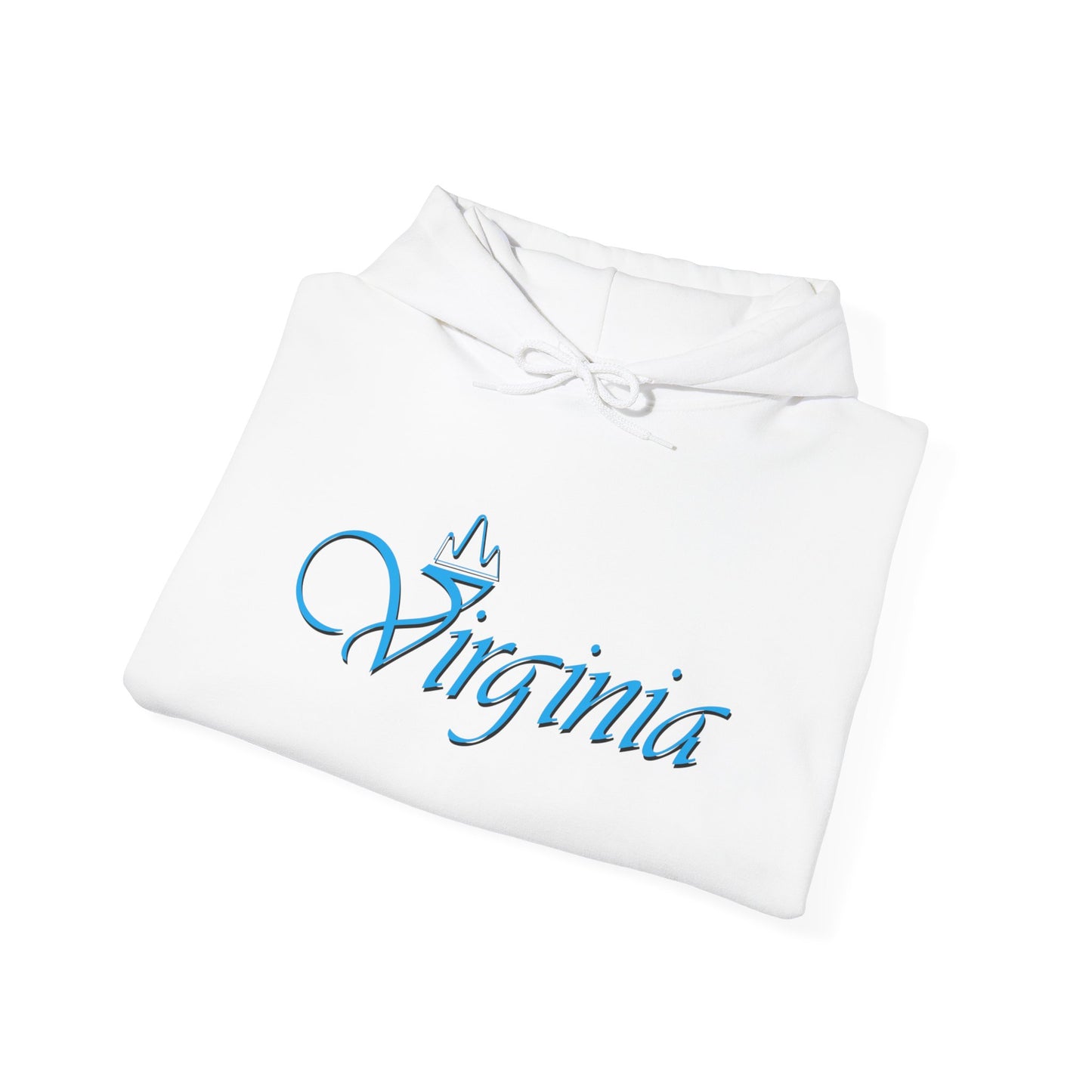 Virginia State Graphic Hoodie Unisex Heavy Blend™ Hooded Sweatshirt